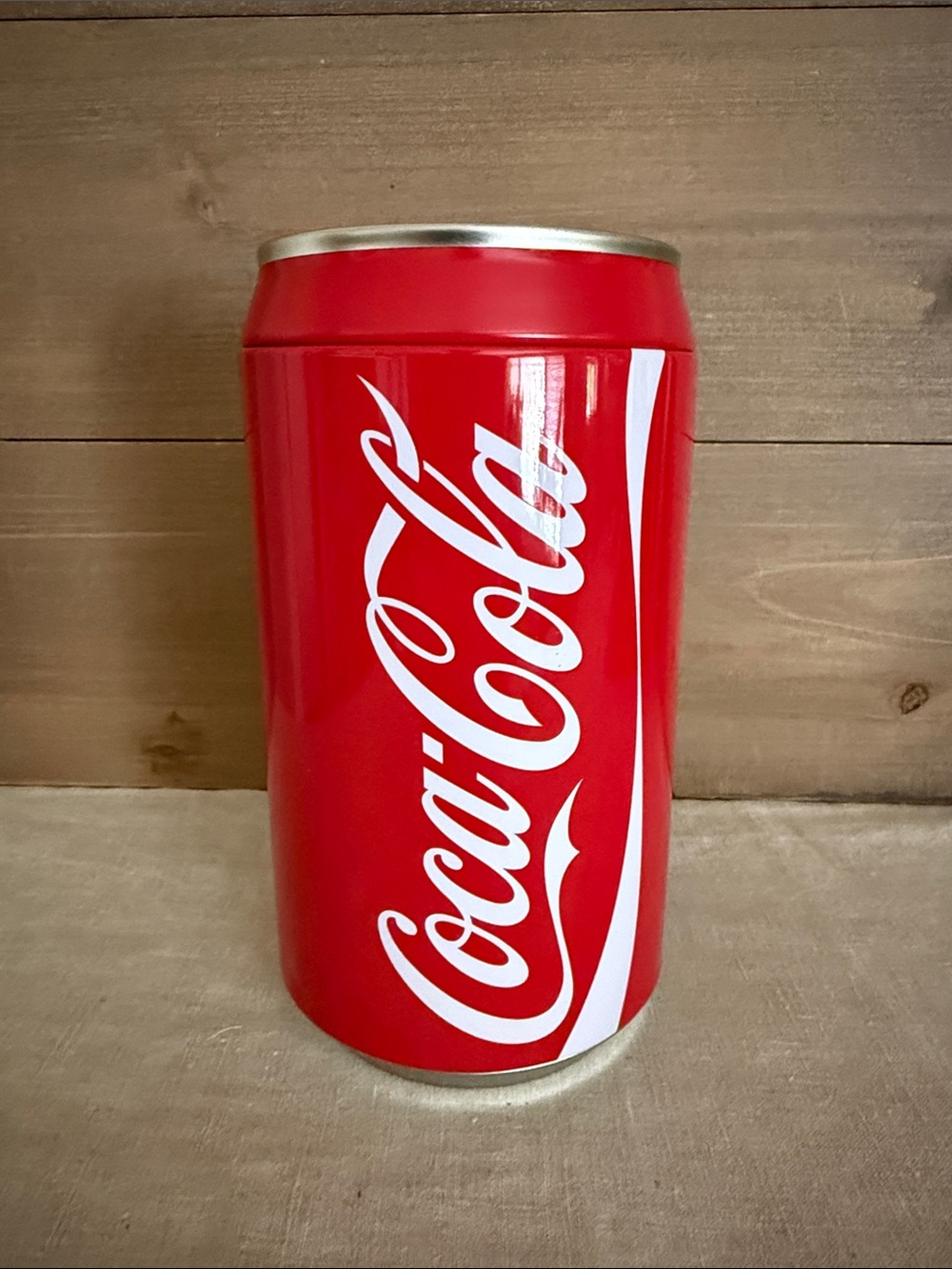 Coca-Cola Can Shaped Collectible Tin Coin Bank